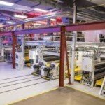 Macro cast film line winder stations