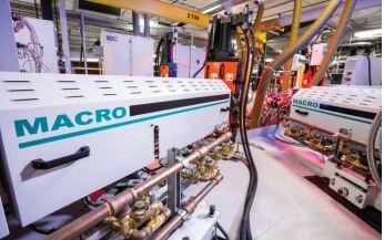 Macro cast film line